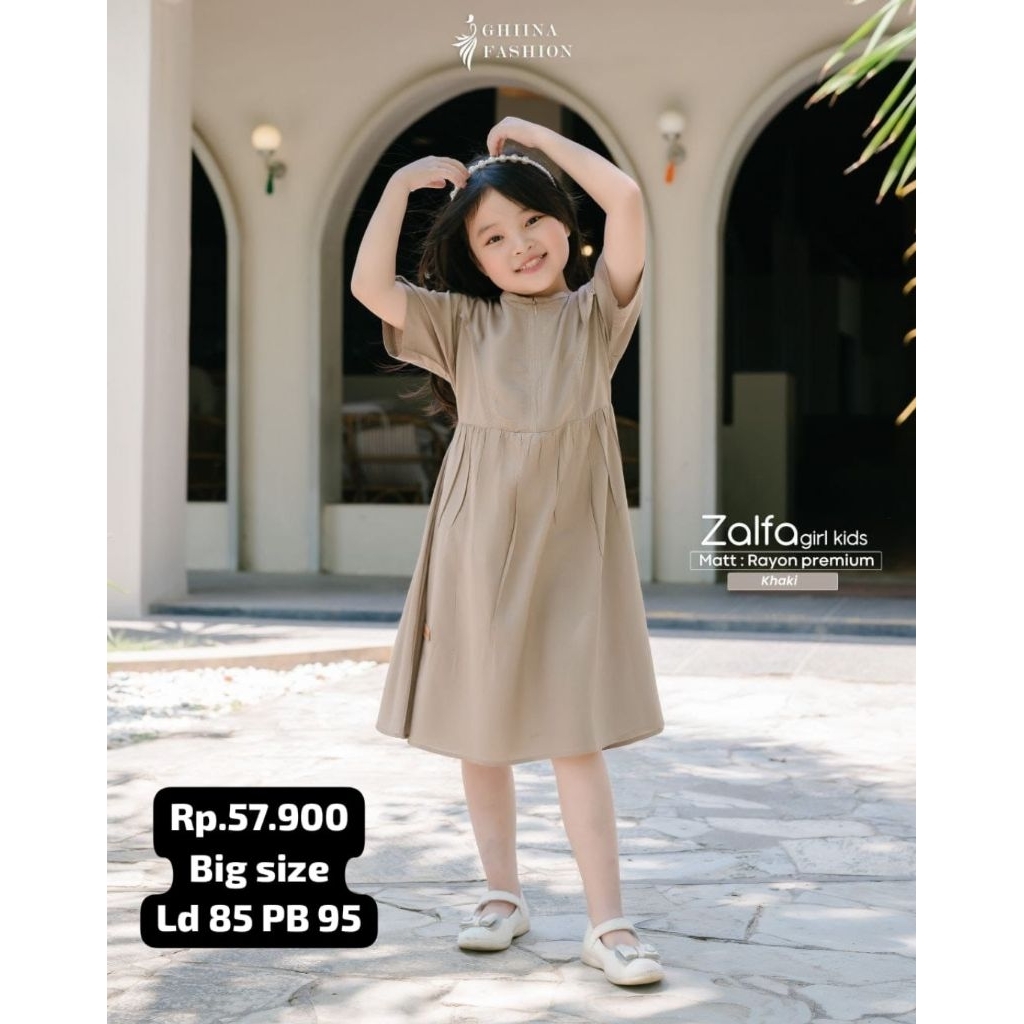Zalfa Dress Kids Ghiina Fashion