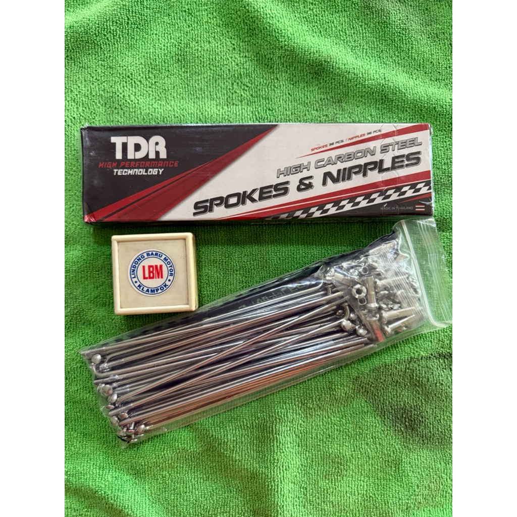 JARI JARI RUJI TDR CHROME 154 157 159 164 172 184 || RUJI MOTOR TDR CHROME KROM ANTI KARAT MERK TDR