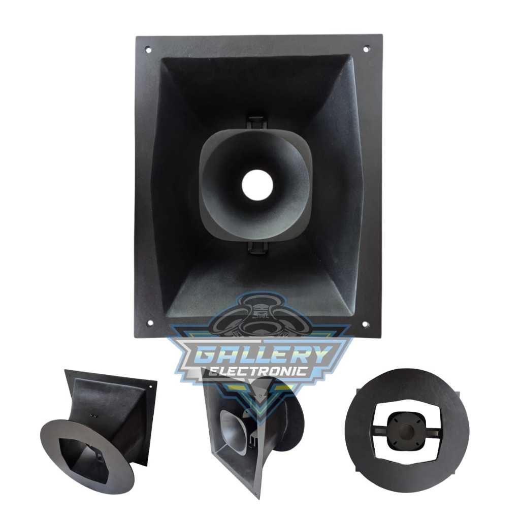 Paket Corong Midel TASO + Tweeter Exit 2inch Ukuran 31x37,5cm / Horn Tweeter TASSO Midle 10 - 12inch