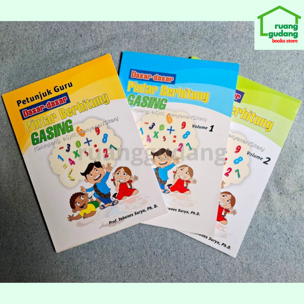 Buku Dasar-dasar Pintar Berhitung Matematika GASING