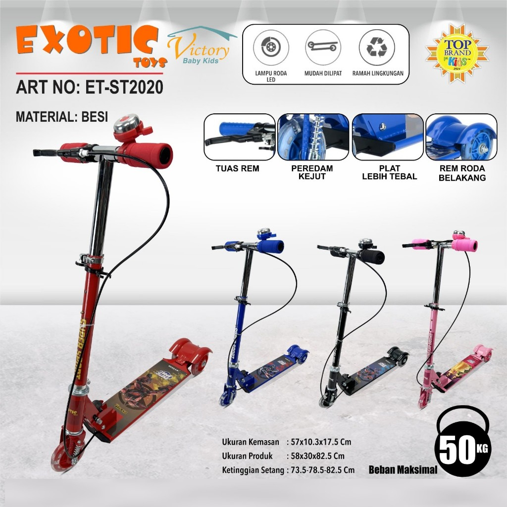 Exotic Scooter ET-ST-2020 - Skuter Anak
