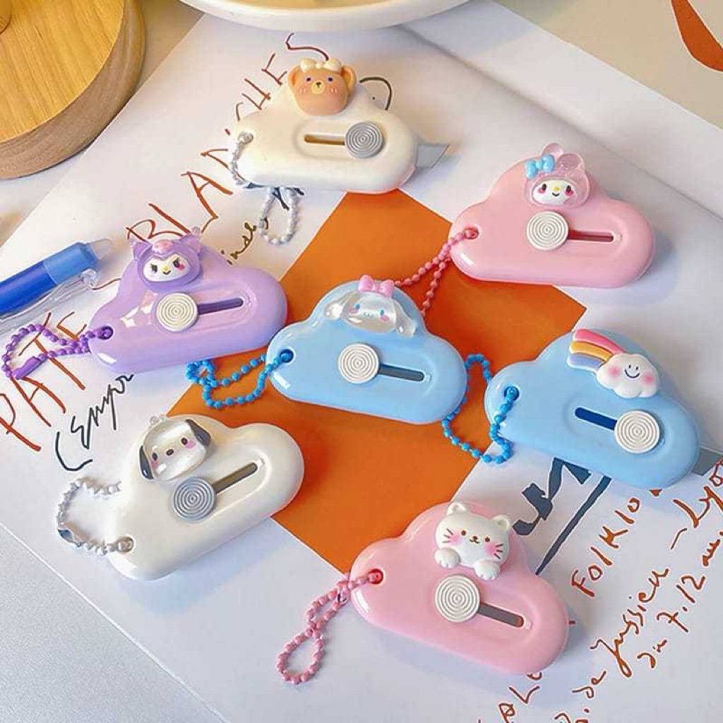 

( RB99 ) CUTTER MINI AWAN MOTIF KARTUN PORTABLE