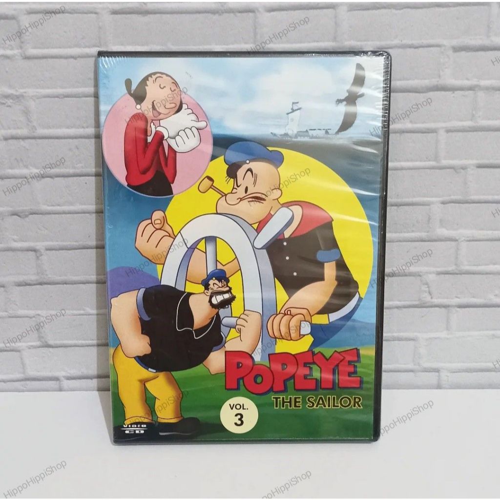 VCD Film Kartun Original Popeye The Sailor Vol. 3