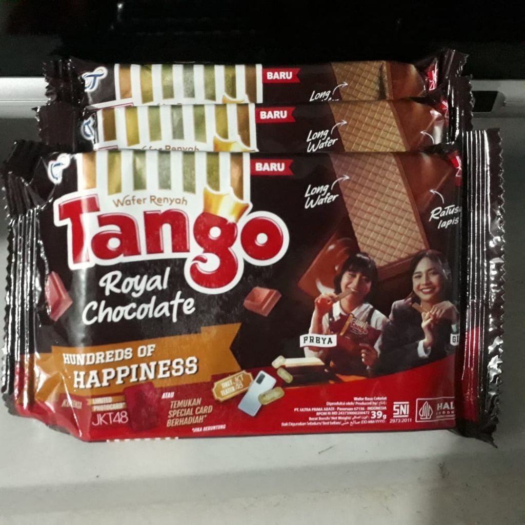 

Tango Wafer Royal Coklat 39 gram x JKT