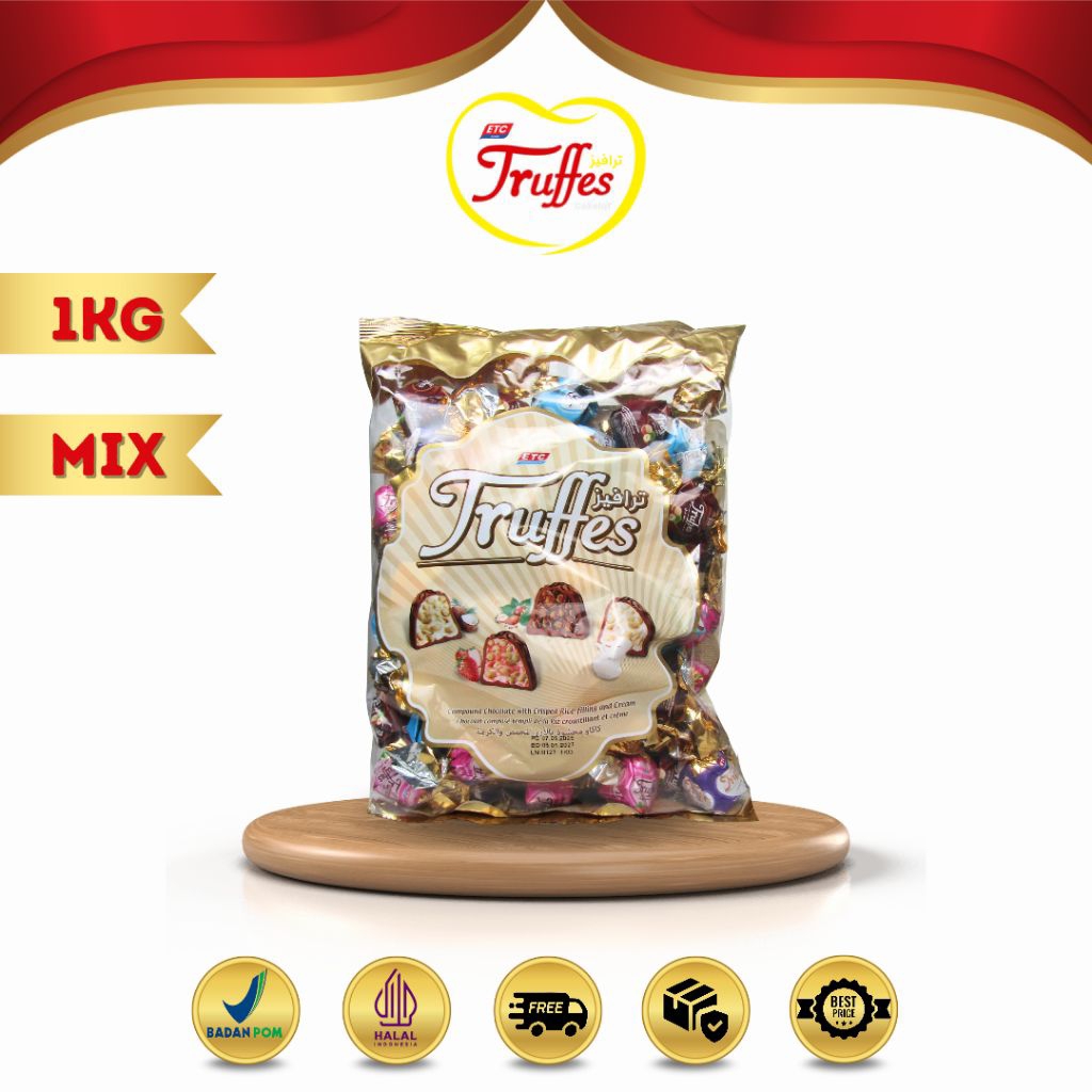 

coklat arab truffes 1kg – oleh-oleh haji umroh asli turki lumer premium kekinian
