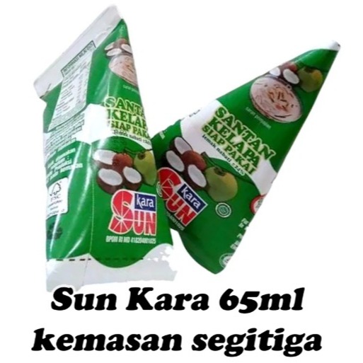 

Sun Kara Santan kemasan segitiga 65ml