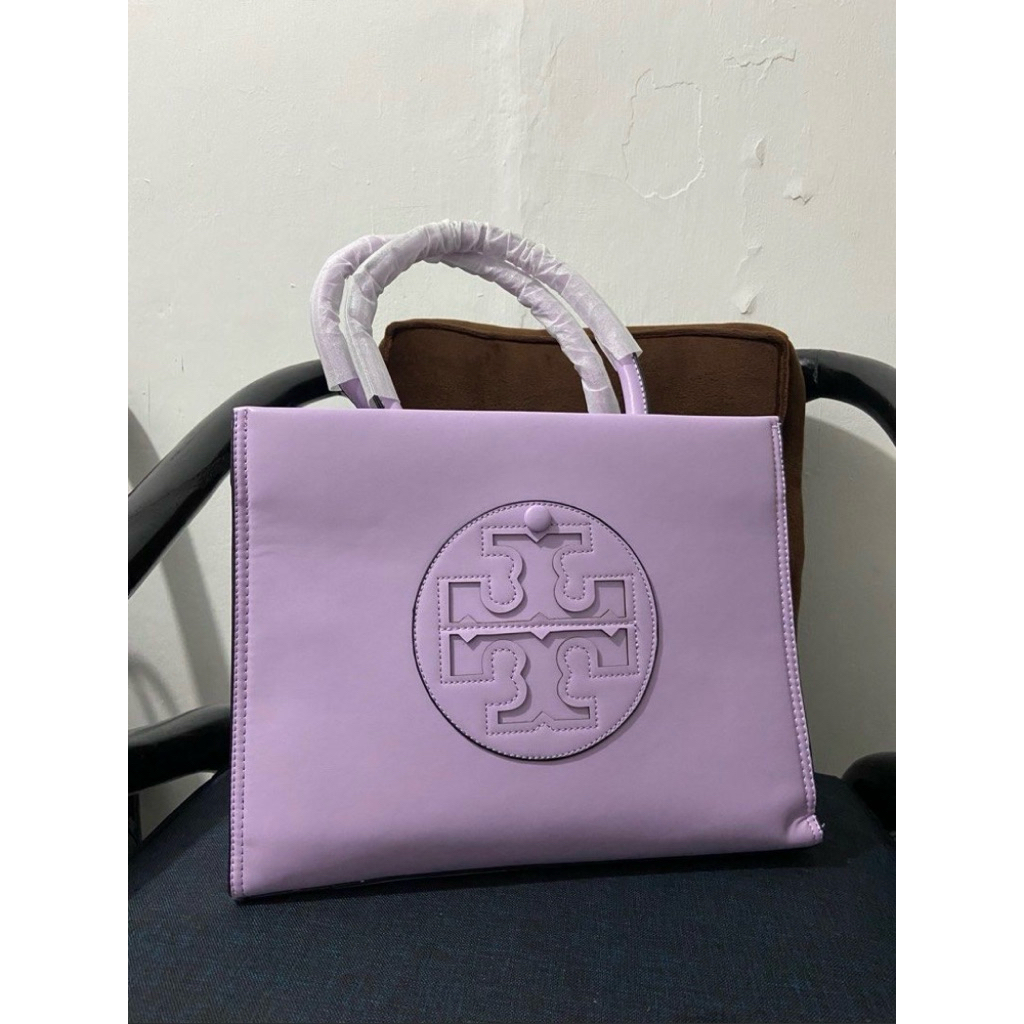Tote Bag Tas Tory Burch Mirror Dupe Ungu Lilac