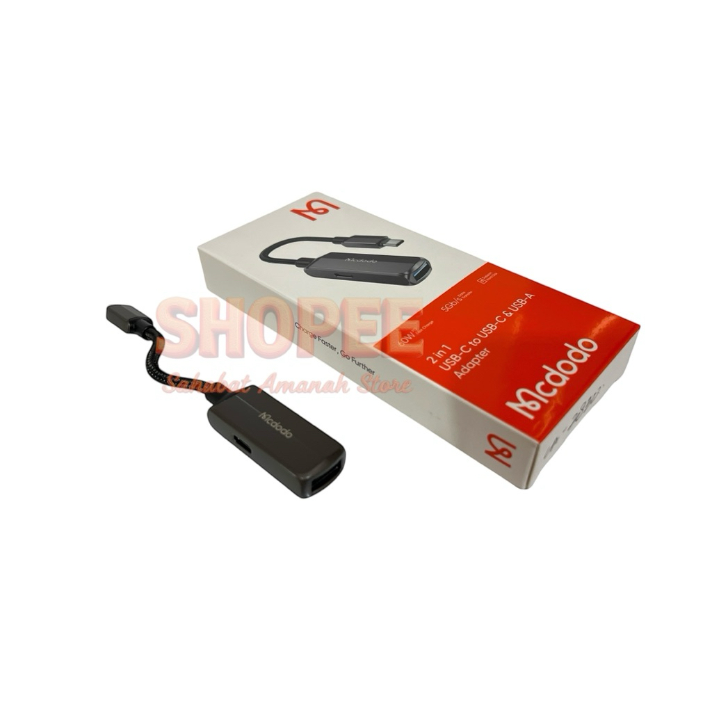 NEW ORIGINAL MCDODO CA 2830 OTG ANDROID IPHONE TYPE C - USB 3.0 CONVENTER SOUNDCARD CAS & DATA