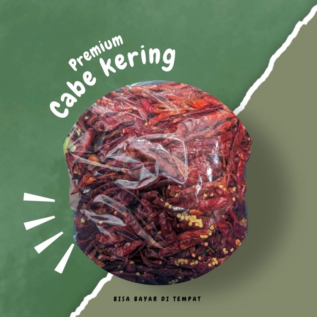 

Cabe Kering 100 gram / 1 ons