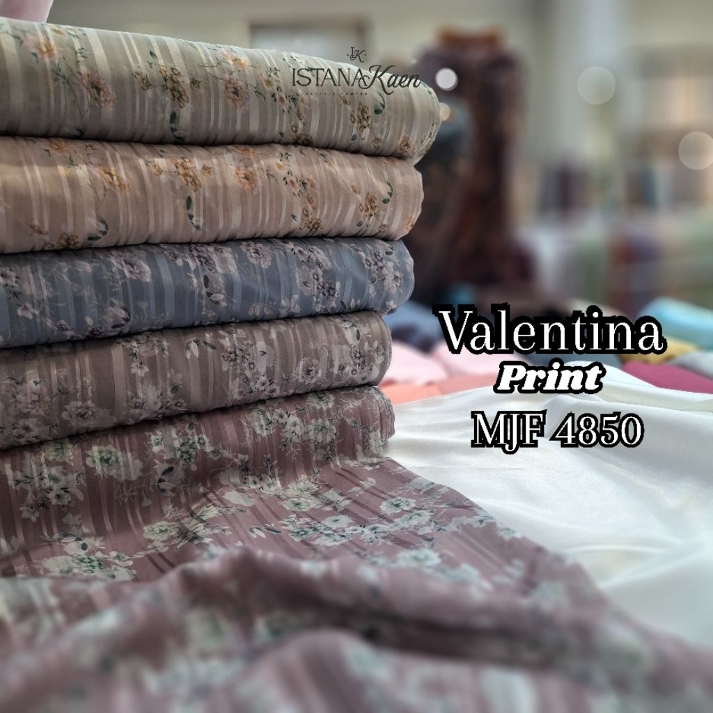 Vantelina Print | Sifon Print | Valentina Motif -ISTANAKAEN