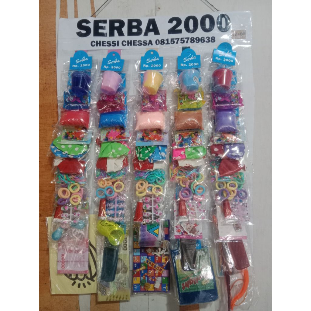 mainan rentengan, mainan grosir murah, mainan serba 2000an