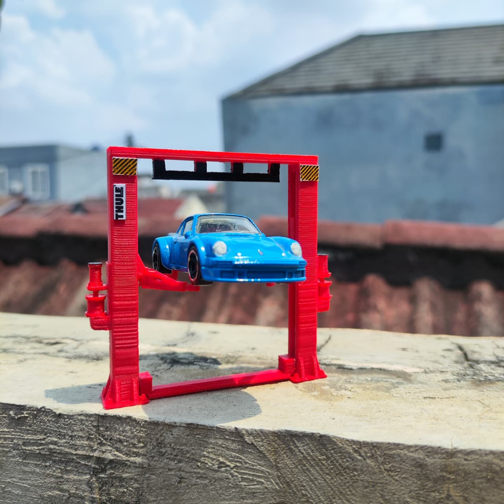 Car Lifter - CartLift - Lifter - Acc Diecast - Acc Diorama DIecast - Diorama Diecast 64 - Diorama 1: