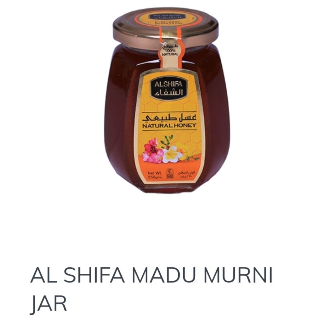 

AL SHIFA MADU MURNI JAR 250gr