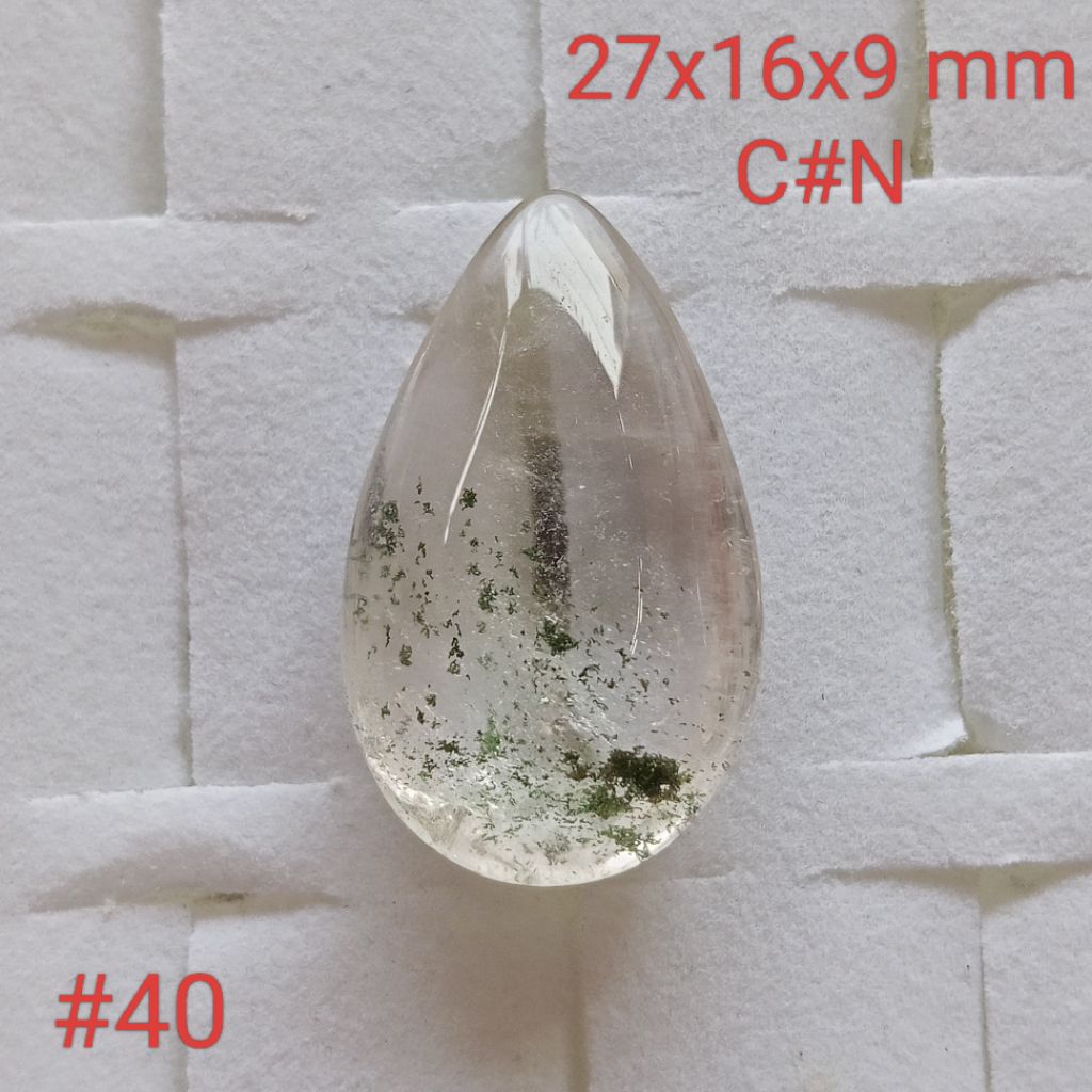 batu natural kecubung karang #40