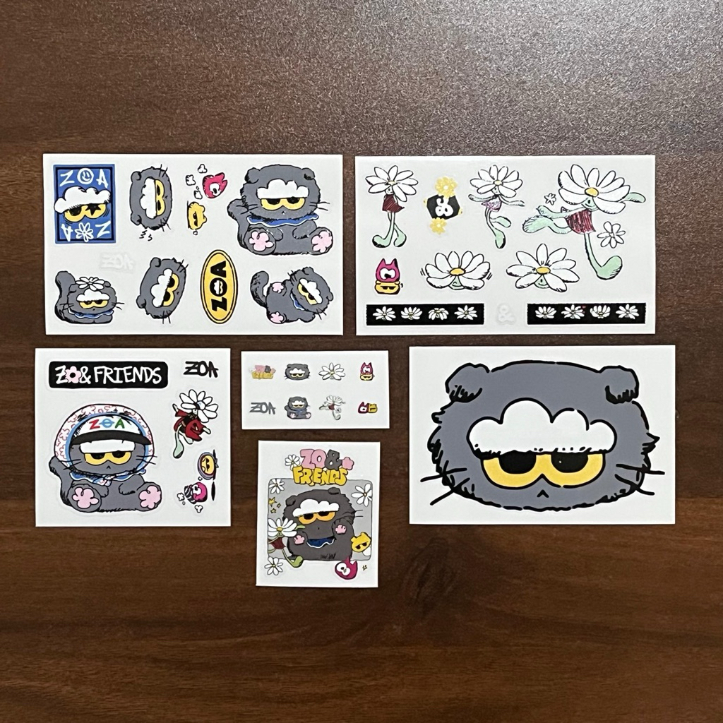 

Stiker Vinyl Transparan Zo&Friends G Dragon