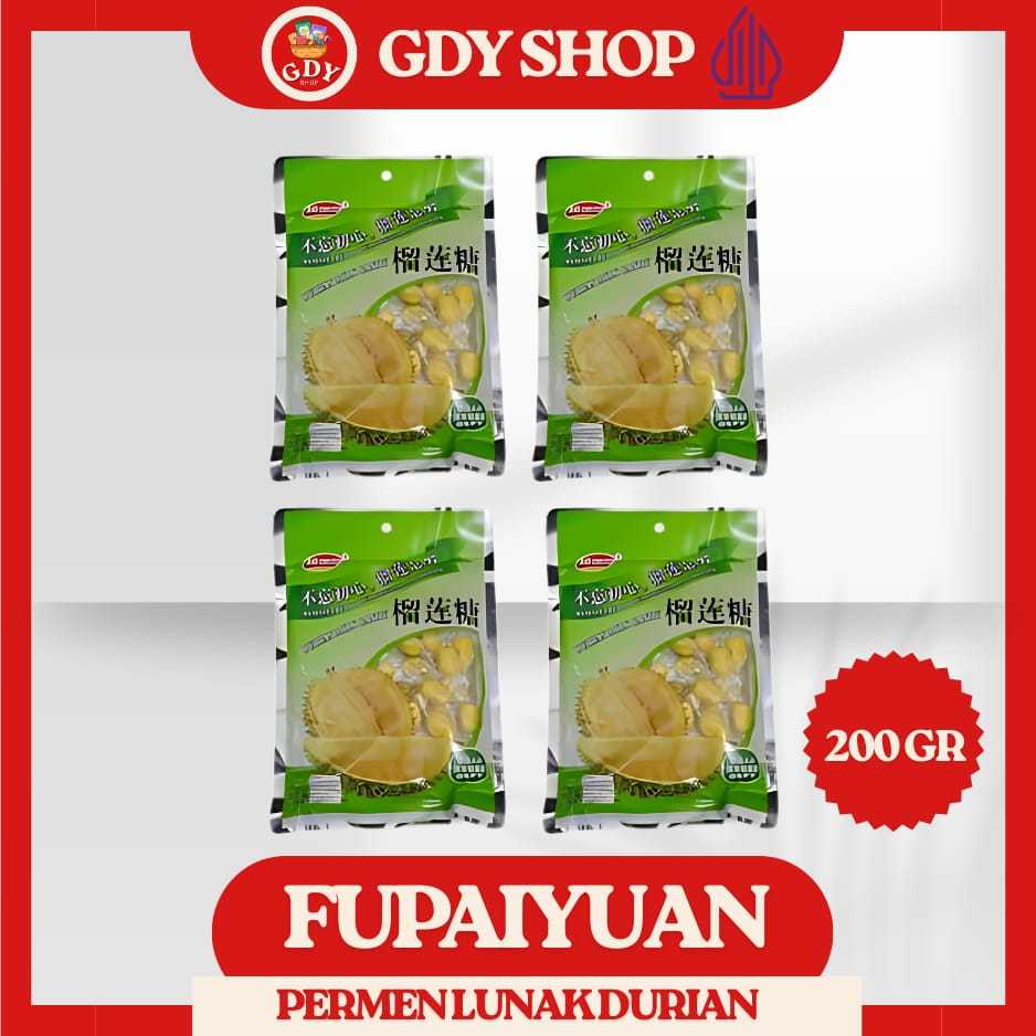 

Permen Lunak Durian | Fupaiyuan | 200gr