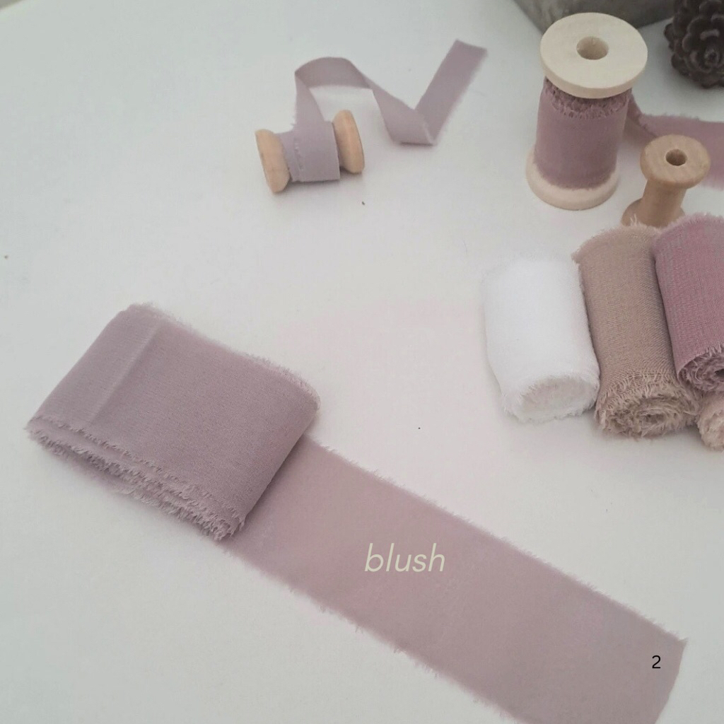 

Pita Silk Ribbon 3,5 cm / Pita Sifon Chiffon Silk