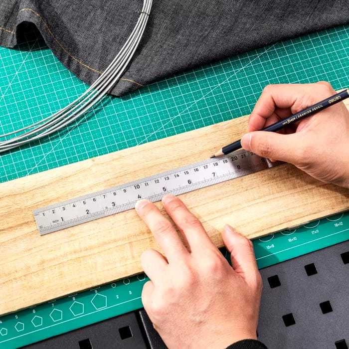 

Veiso_Penggaris Besi 30cm /20cm/ Ruler Mistar Besi Micro Star / Penggaris stainless steel ruler