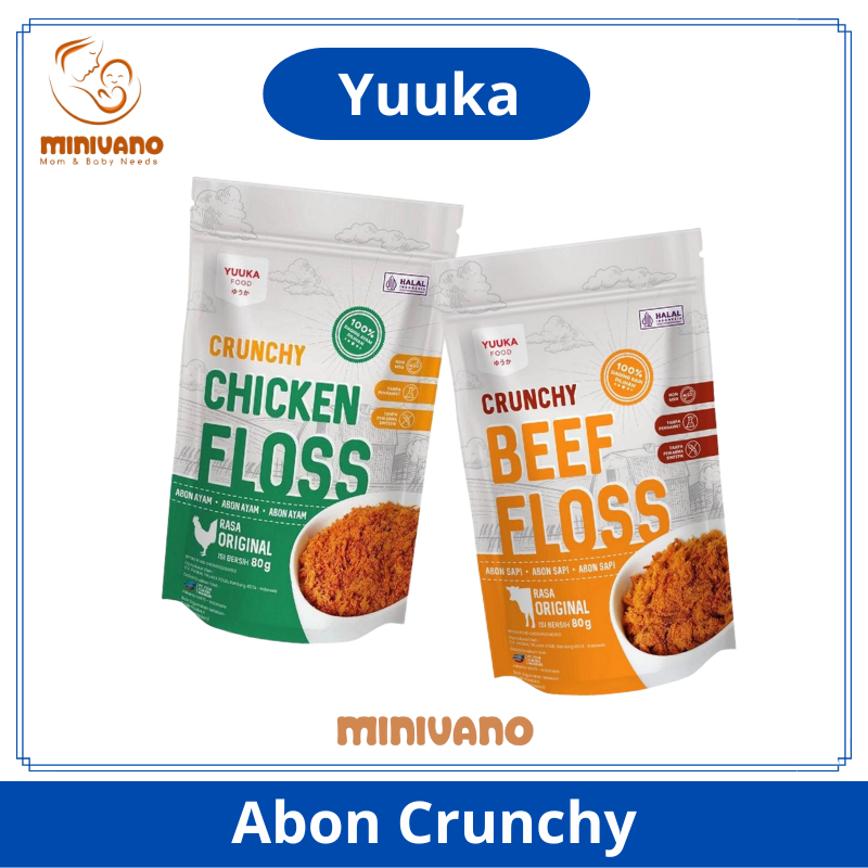 

Yuuka Food - Crunchy Floss - Abon Sapi / Ayam - 80gr