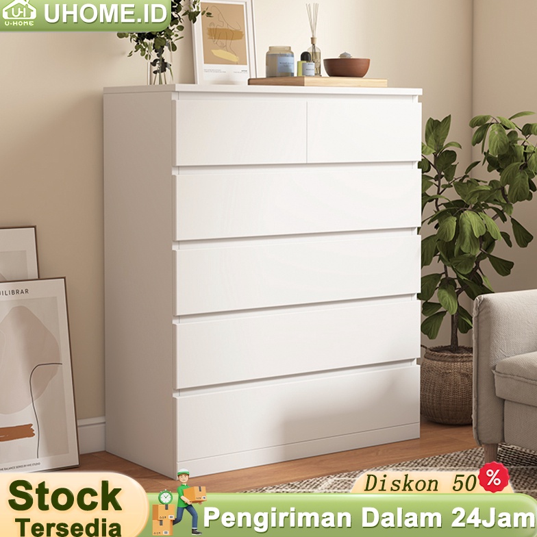 Terkini Lemari Laci Kayu Laci Rak Serbaguna Lemari Laci Susun Lemari Baju Minimalis Drawer Pakaian D