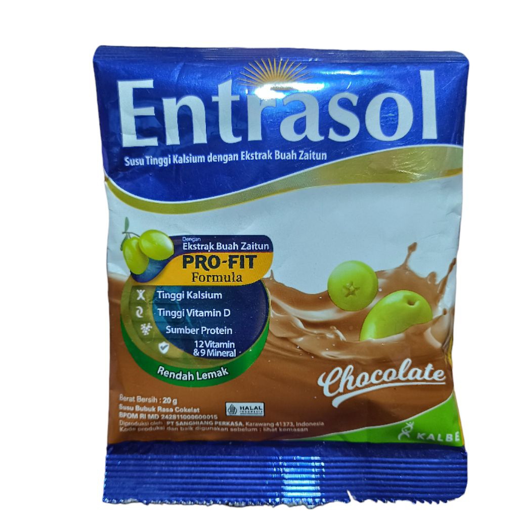 

Susu Entrasol Rasa Coklat Cokelat 20gr