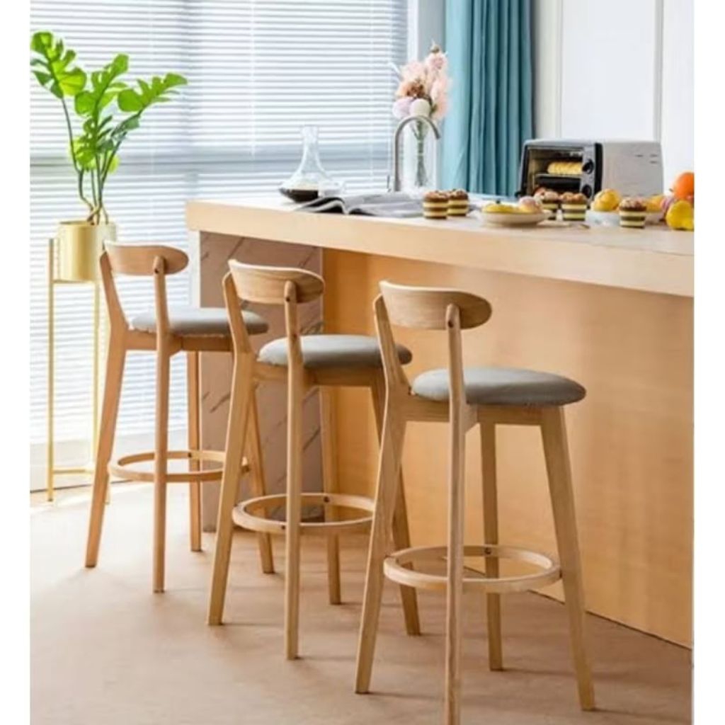 kursi bar - kursi cafe bar - kursi mini bar - kursi dapur bar - kursi cafe tinggi - kursi resto - ku