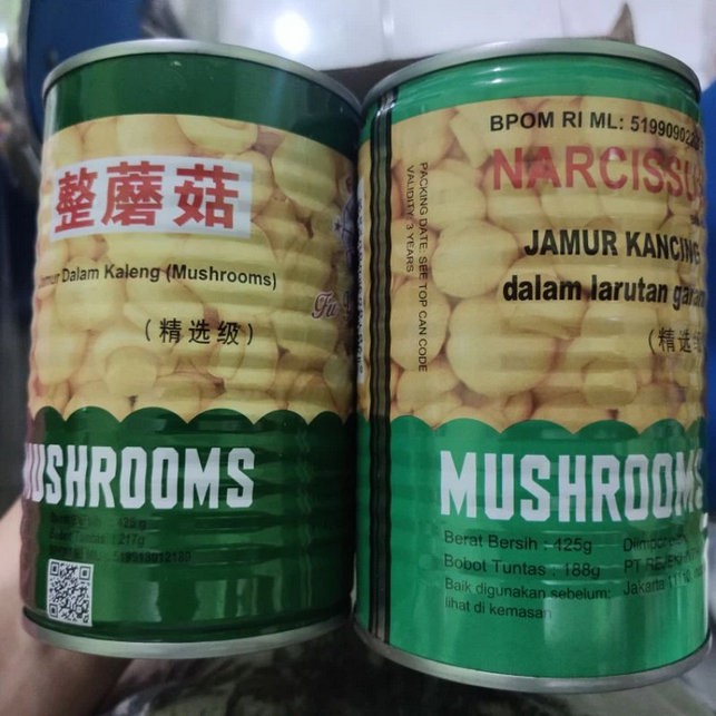 

Jamur Kancing / Mushroom FYF 425 Gr ORI