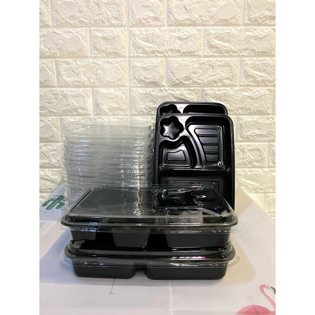 Plastik Lampung Mika Bento Box Bento Tempat Makan Bento 4 Sekat