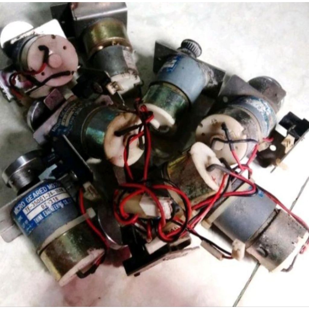 DC motor gearbox 12-24Vdc 30rpm