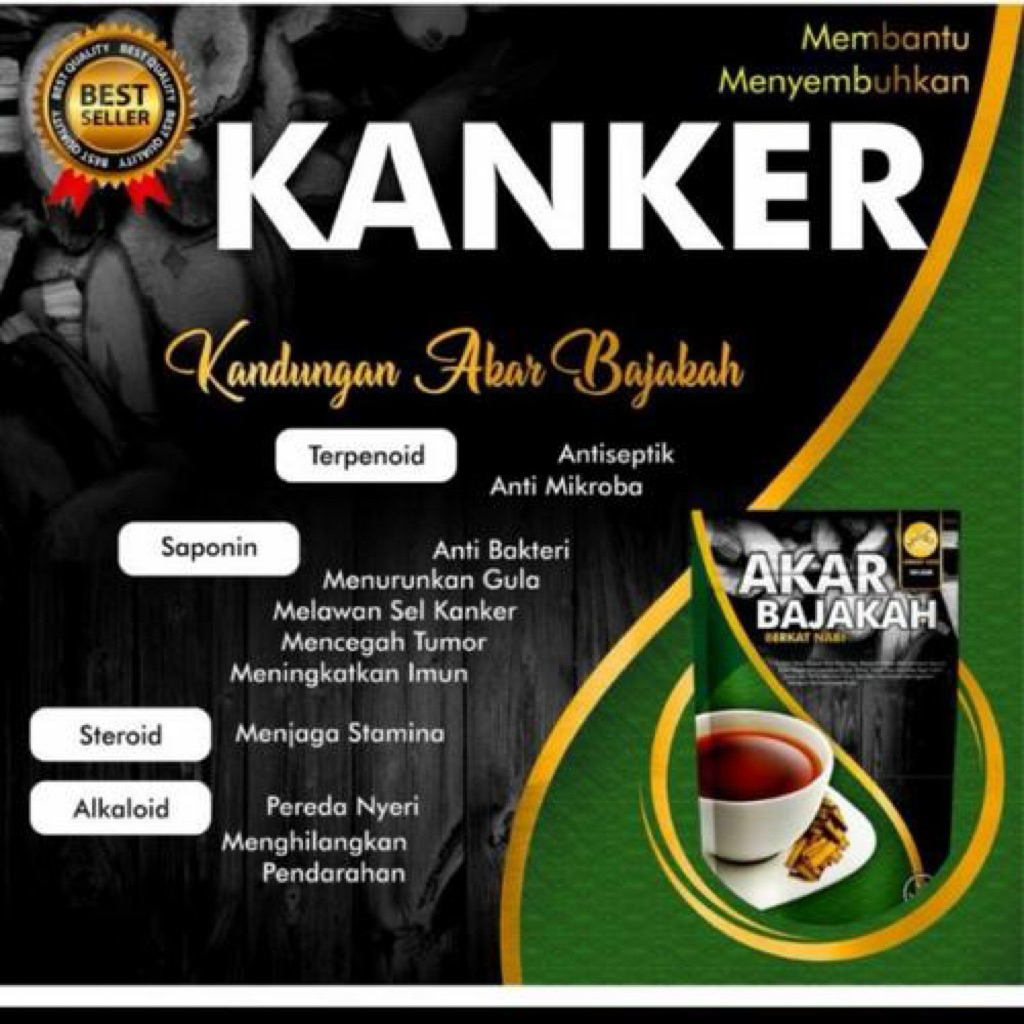 

Teh Celup Akar Bajakah isi 10 pcs Kemasan Hitam