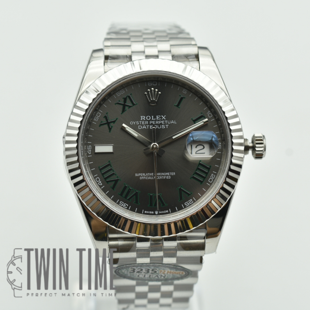 Rolex Datejust Wimbledon 126334 41MM Jam Tangan