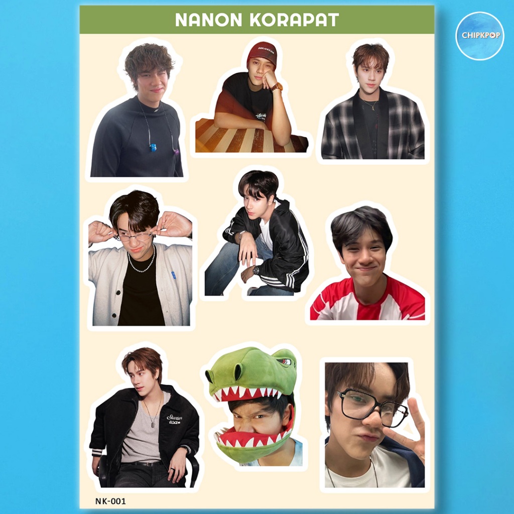 NANON KORAPAT GMMTV STIKER AKTOR THAILAND I BL THAILAND I NANNON KORAPAT | GMMTV THAILAND I MERCHAND