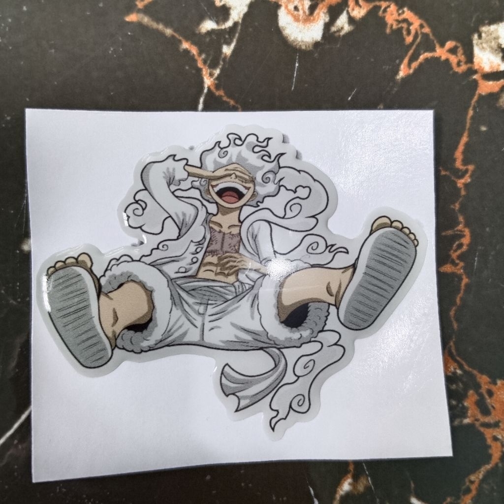 

STICKER TIMBUL 3D ONE PIECE GEAR 5