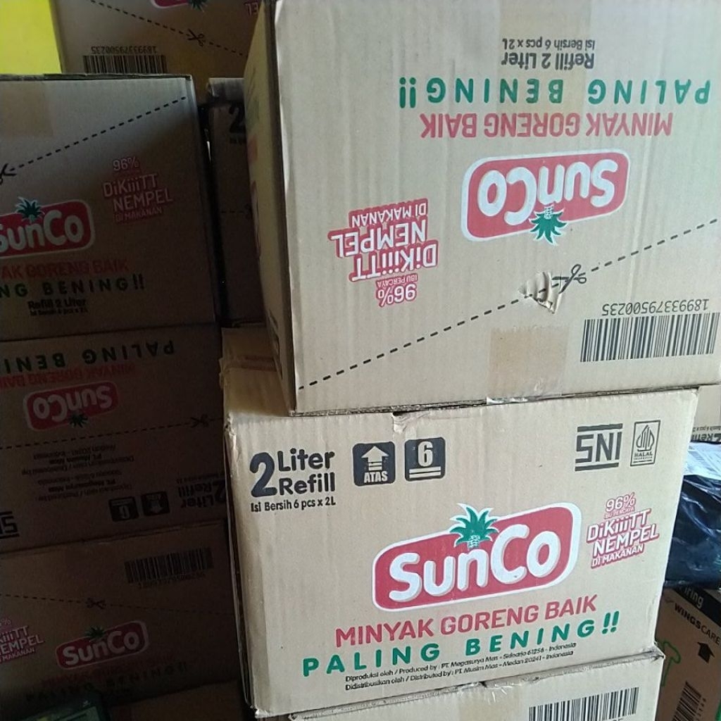 

Minyak Sunco 2 liter x 3 pcs