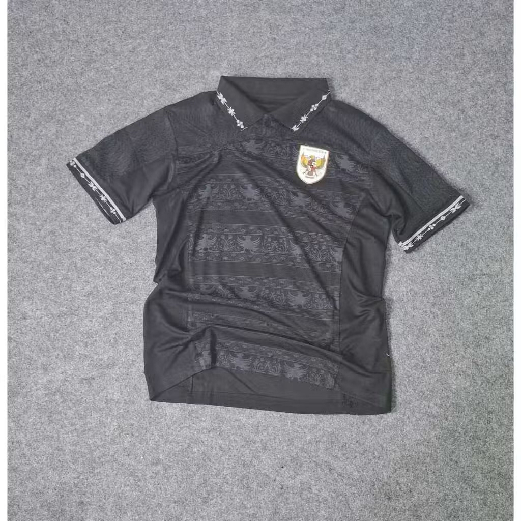 JERSEY BOLA TIMNAS INDONESIA GK KIPER HITAM 2025 GRADE ORI