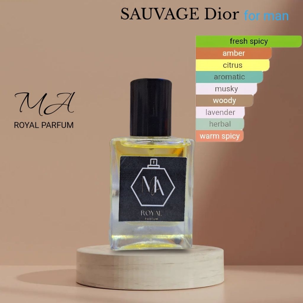 bibit Parfum Sauvage,tahan 6-24 jam, by luzi