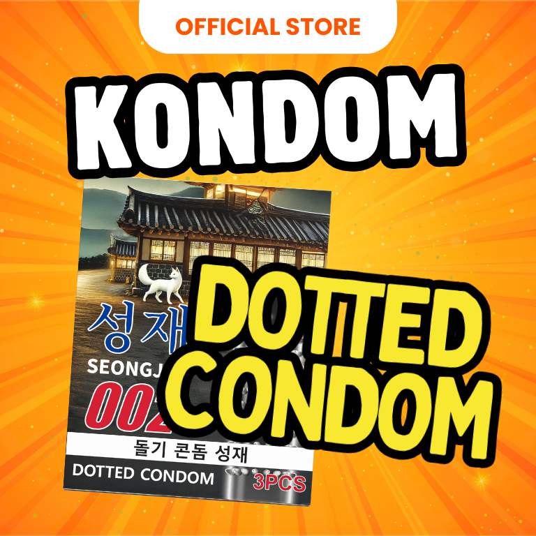 Seongjae Kondom Bergerigi Tebal Sensasi Original - Varian Box isi 3pcs