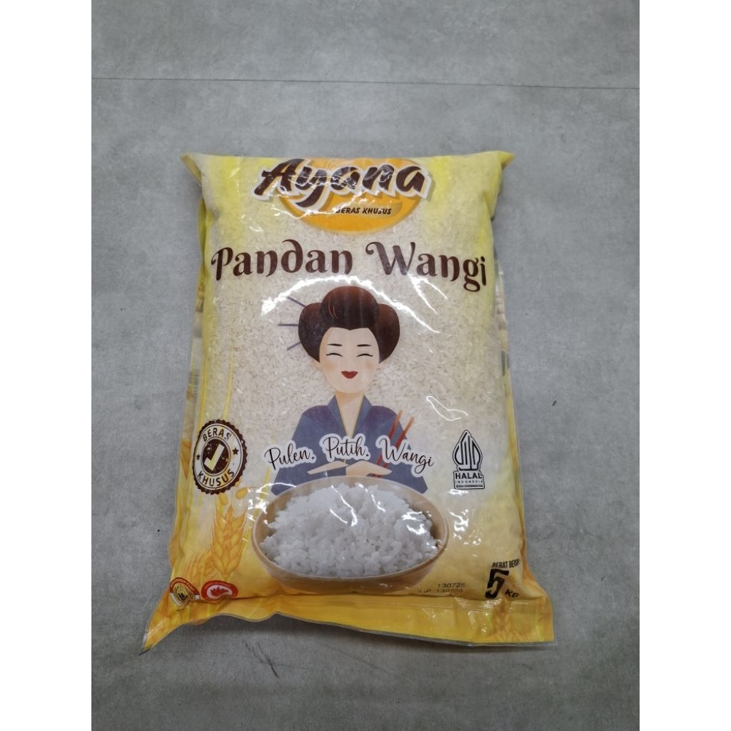 

AYANA BERAS PANDAN WANGI PREMIUM KEMASAN 5 kG