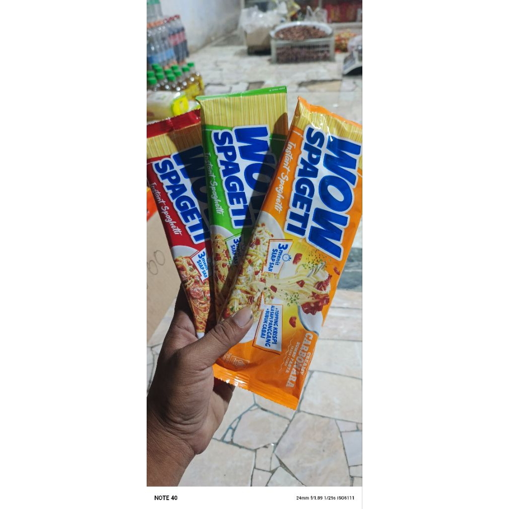 

wow spagethi all varian