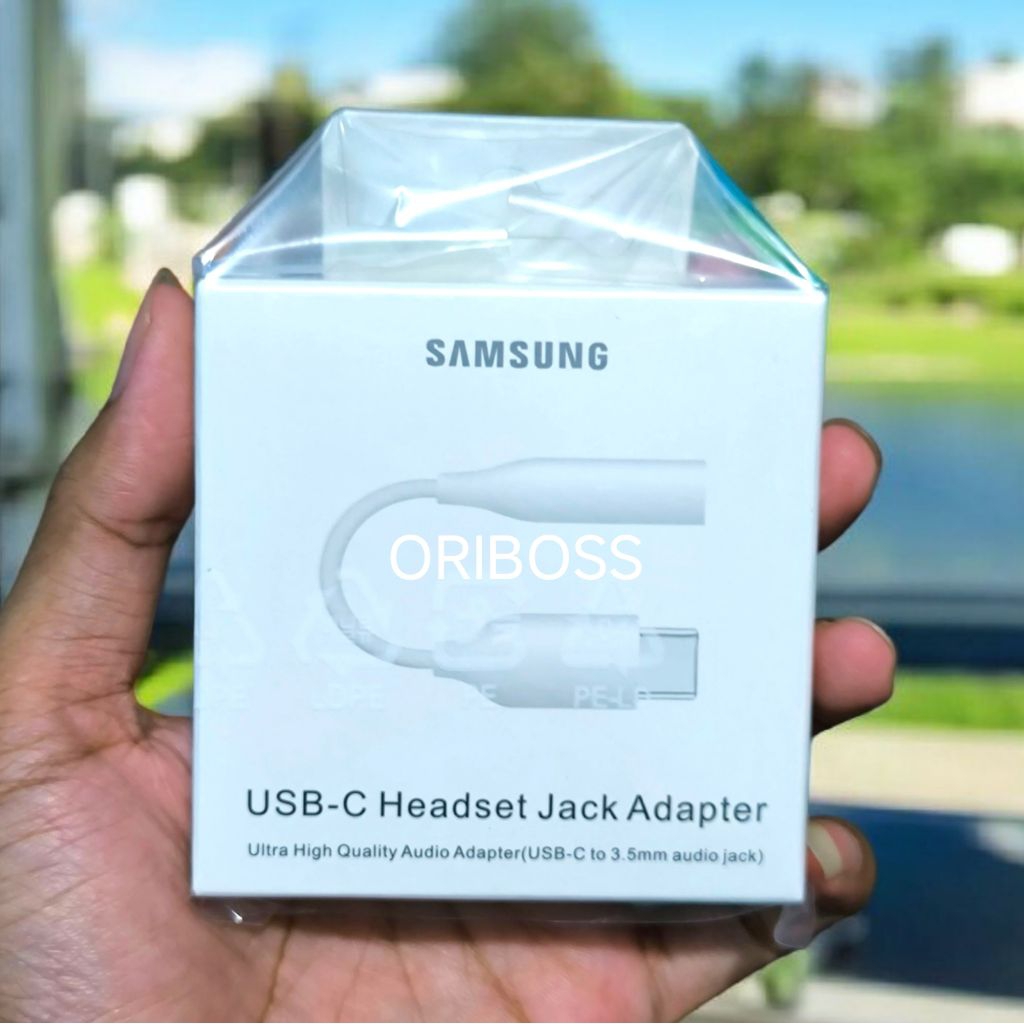 Converter Splitter Headset Type C Original Samsung Universal bisa untuk semua merk hp