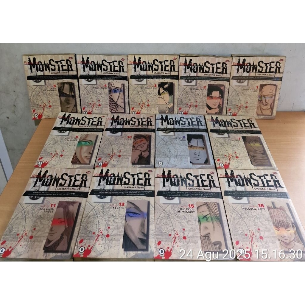 KOMIK SATUAN / CABUTAN MONSTER BY URASAWA NAOKI