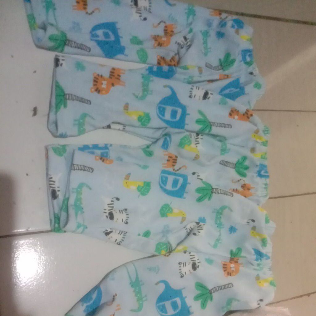 celana panjang rijek Libby size 3-6bln 3pcs