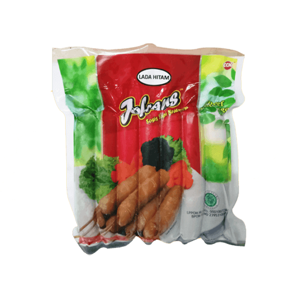 

Jofrans Sosis Sapi Bakar Bratwurst Lada Hitam 500gr