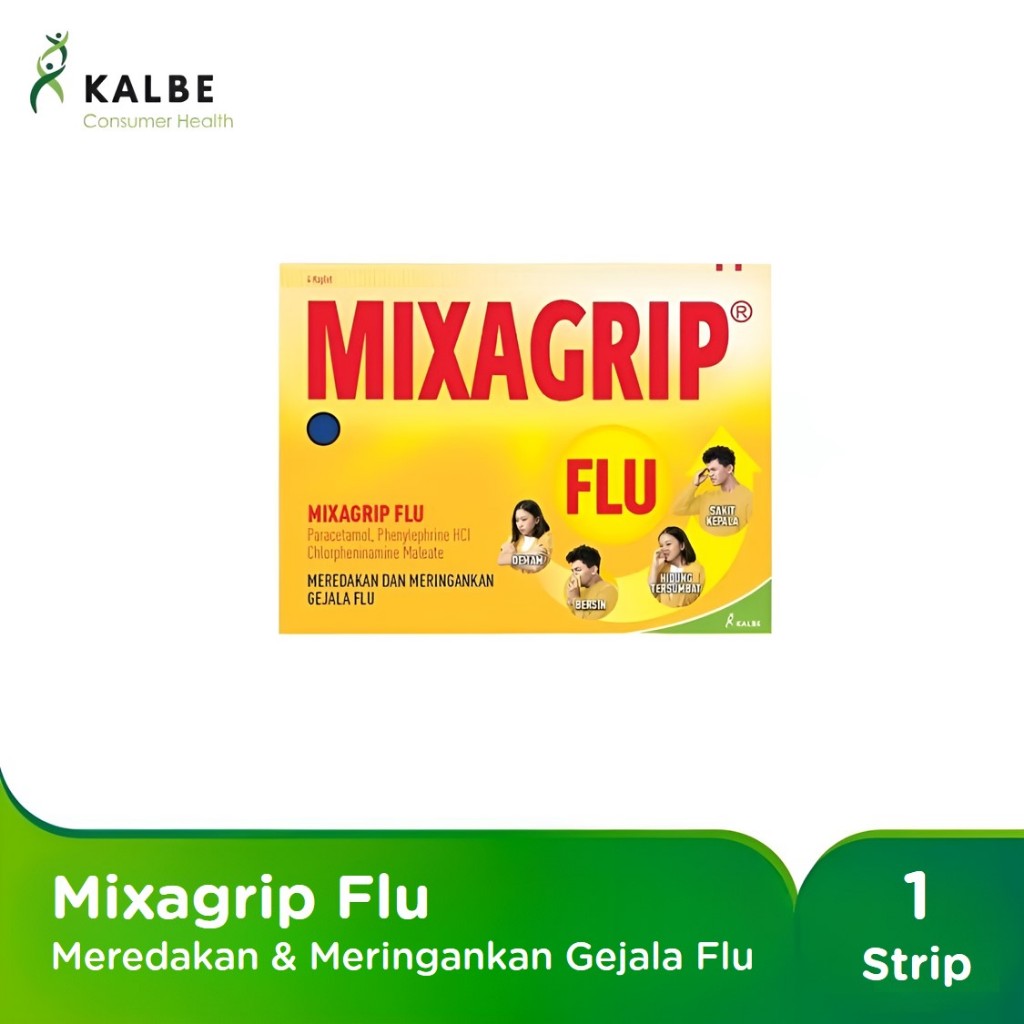 MIXAGRIP FLU - Obat Flu