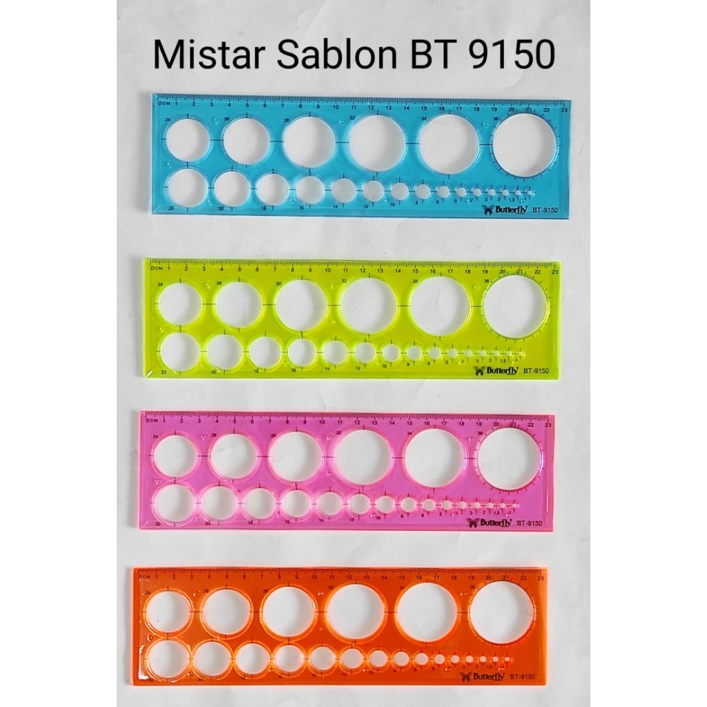 

Butterfly Mistar Sablon BT 9150(Perpcs)