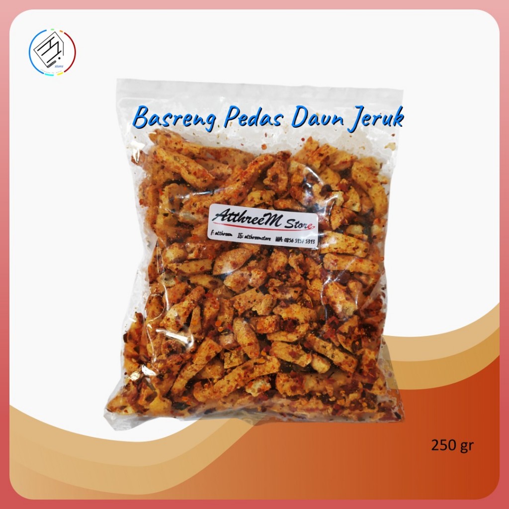 

AtthreeM Store Basreng Pedas Daun Jeruk