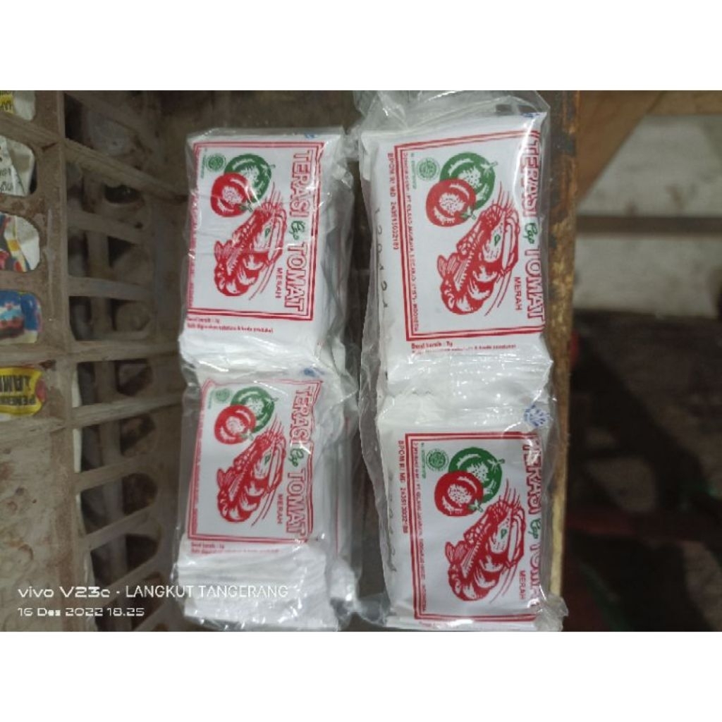 

terasi cap tomat terasi khas Lampung