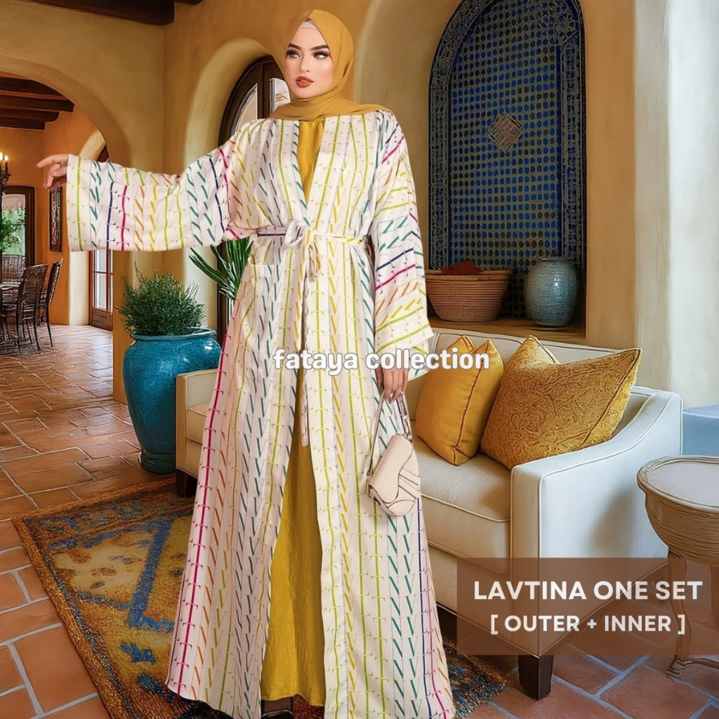 Fataya Collection LAVTINA Outerwear - Kain Silk