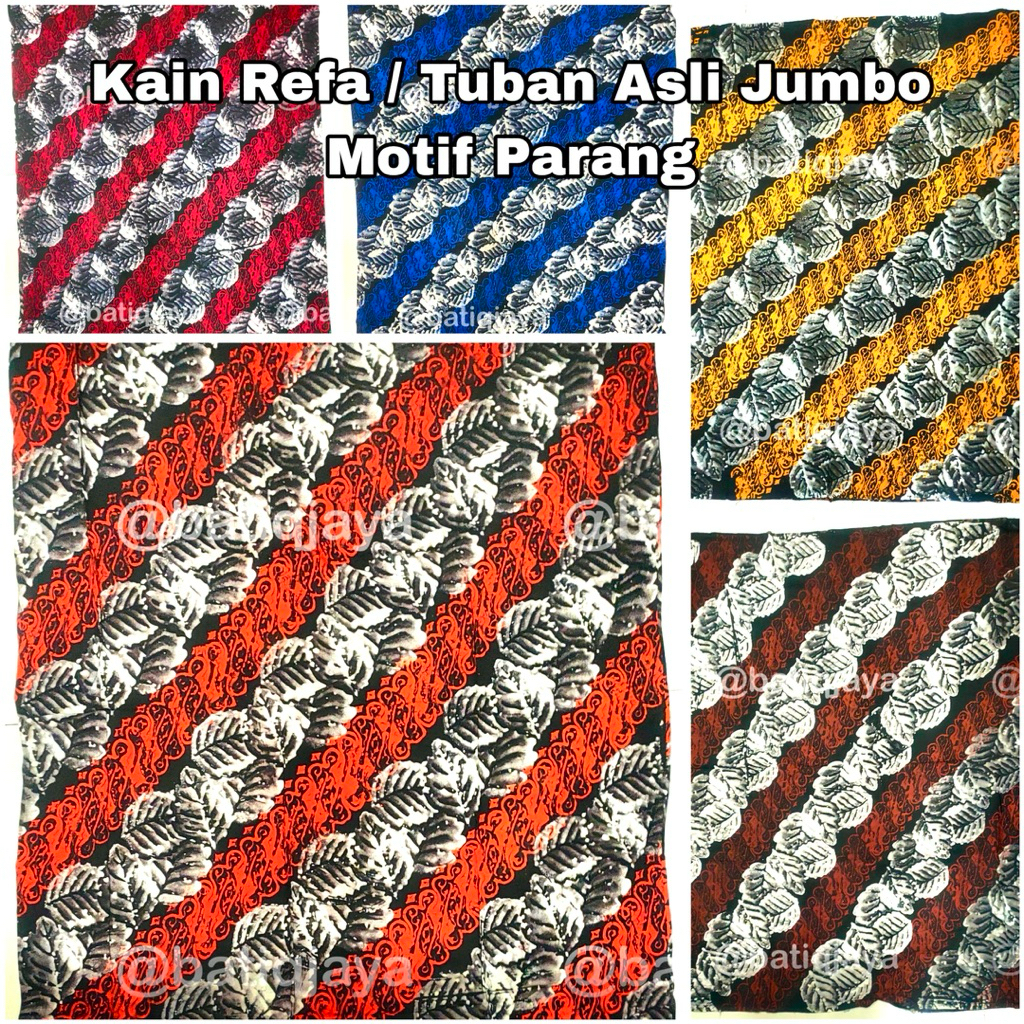 Kain / Sarung Wanita Refa Motif Paarang - LEBIH BESAR DARI KAIN TUBAN