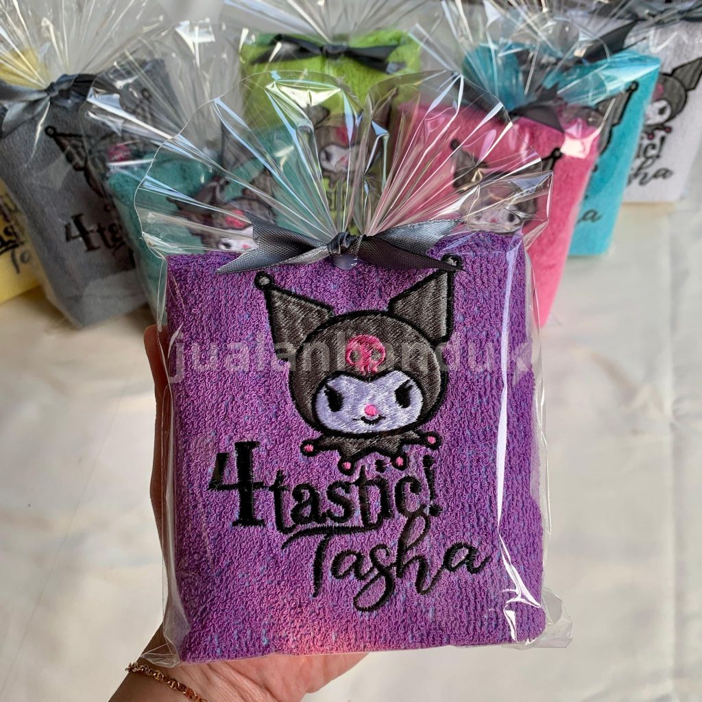 [PO - BACA DESKRIPSI] Souvenir Handuk Packing Plastik/Souvenir Handuk Bordir MURAH/Souvenir Pernikah